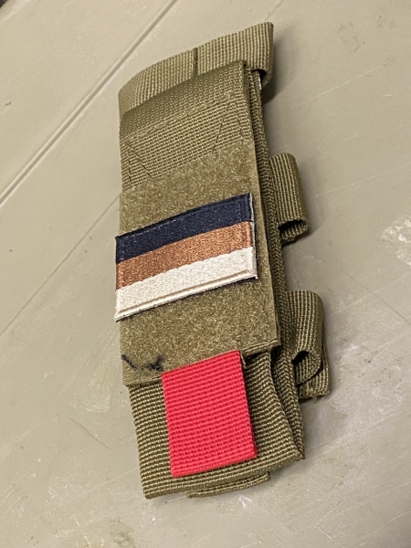 TQ Tactical Tourniquet und EMT Schere Holder Molle Pouch Coyote