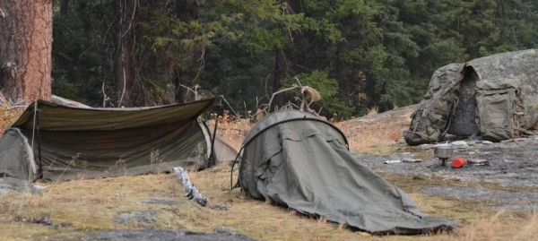 Biwak Tent (PL) Special Forces Steingrau Oliv