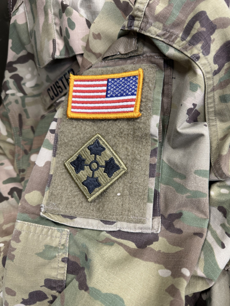 4th "Ivy" "Iron Horse" Infantry (Mechanized) Division MULTICAM OCP patch
