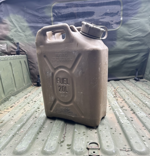 US Army Fuel Canister MFC 20L Field Drab gebr.