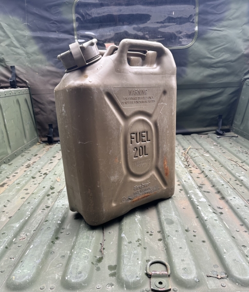 US Army Fuel Canister MFC 20L Field Drab gebr.
