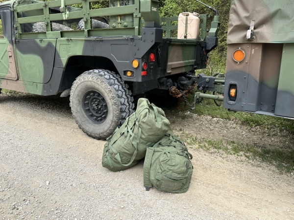 US Army USGI Improved Duffle Bag oliv gebr.