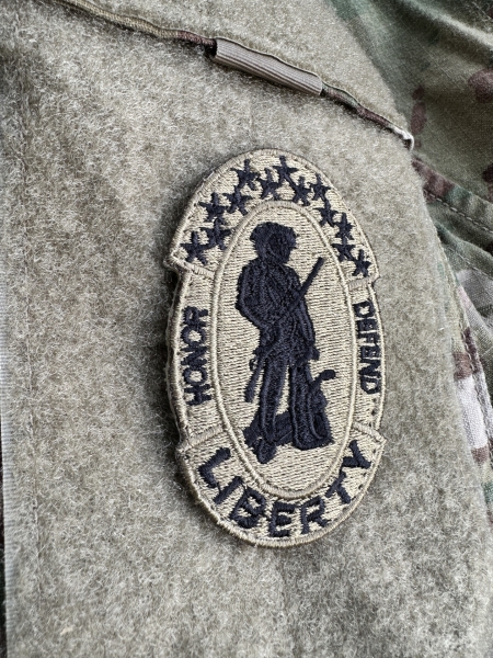 US Army LIBERTY, HONOR, DEFEND OCP patch