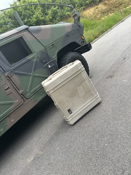 US Army Peli Storm Case Trolley