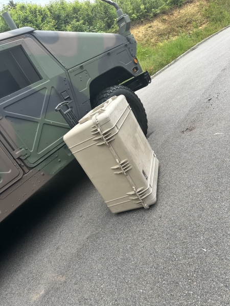 US Army Peli Storm Case Trolley