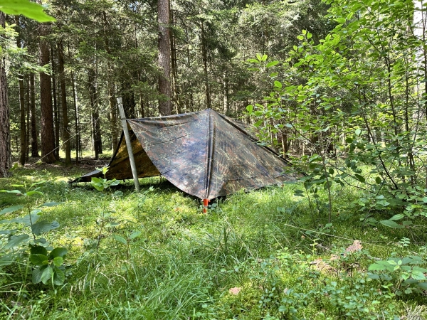 TARP PE R/S 3X3M BW FLECKTARN