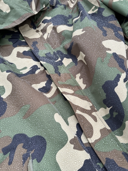 US Cold Wet Weather Parka mit Fleecejacke GEN.II Woodland Camouflage