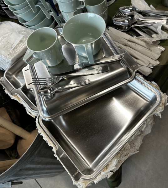 Bundeswehr Speisetablettsatz Mod. 2