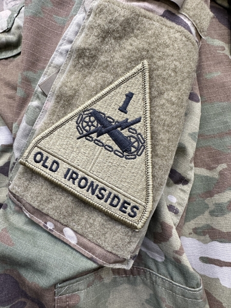 1st Armored Division "OLD IRONSIDES" OCP Scorpion Patch