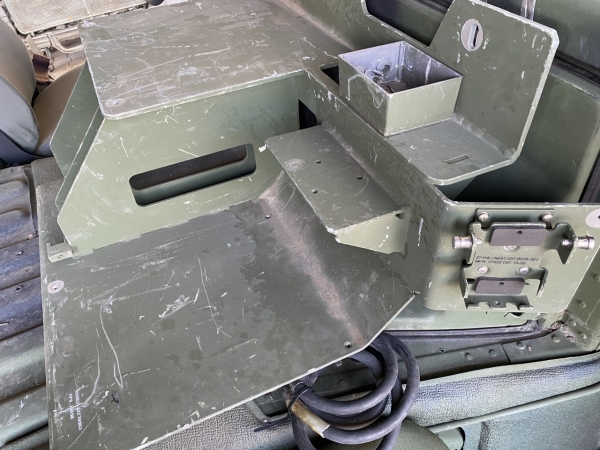 US Army Humvee Funk Rack Gross mit Halter Gps Mobil Telefon