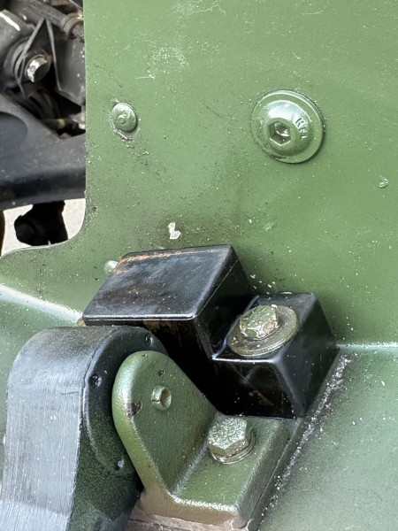 Hmmwv Humvee Haubenauflagen Set Mitte links Rechts