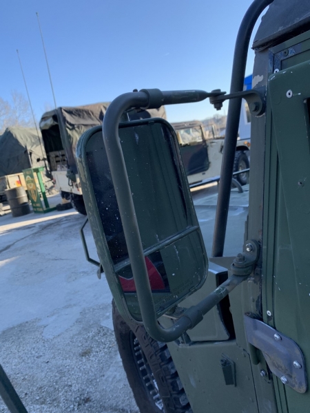 Humvee Hmmwv Aussen Spiegel Oliv Li + Re