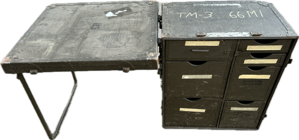 US Army  Case Portable Field Desk