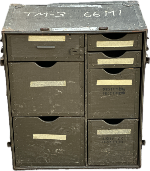 US Army  Case Portable Field Desk