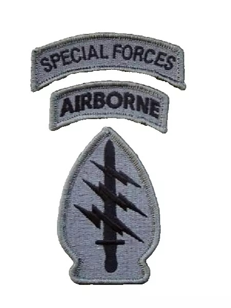 10th Special Forces Airborne UCP ACU Patch - Foliage Green