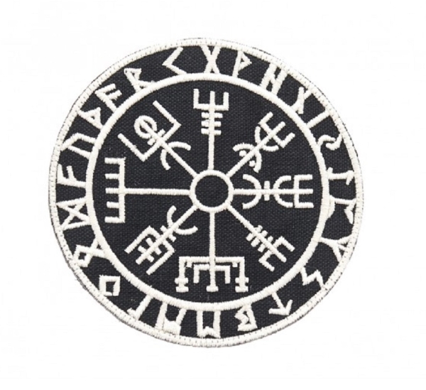 Vegvisir Viking Compass Klett patch
