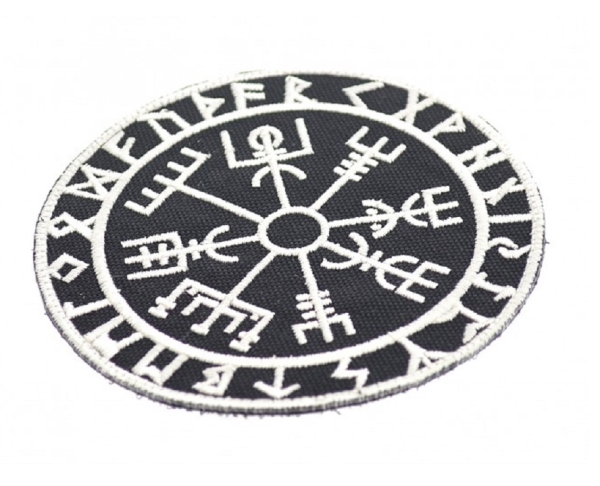 Vegvisir Viking Compass Klett patch