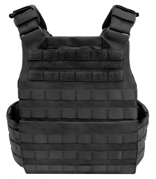 Warrior Assault System Quad Release Molle Plate Carrier Black