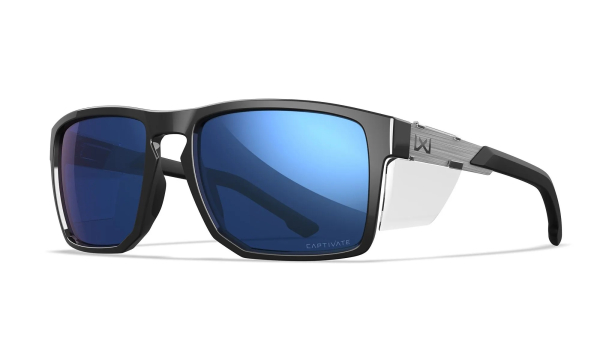 WileyX APEX CAPTIVATE™ Polarisierend Blue Mirror/ Gloss Black