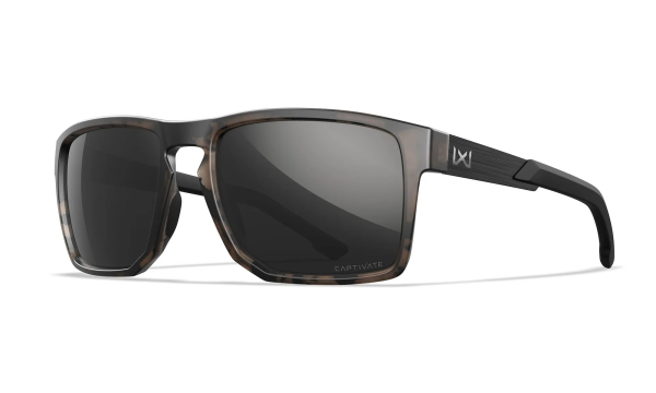 WileyX APEX CAPTIVATE™ Polarized Black Mirror/ Matte Tortoise Brown