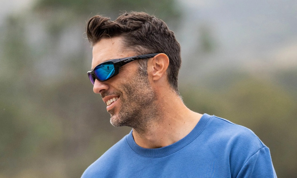 WileyX GRAVITY CAPTIVATE™ Polarized Blue Mirror