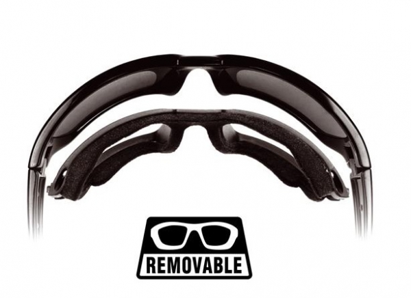 WileyX XL-1 Advanced mit 2 Gläsern Smoke / clear