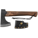 FOX Outdoor Axt Viking mit Eschenholzstiel & Lederscheide