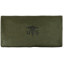 US Army Wolldecke "Medical" oliv ca. 225 x 155 cm (Repro)