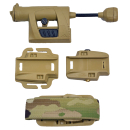 Princeton Tec Army Helmlampe m. Band und Adapter