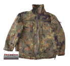 TACGEAR Nässeschutzjacke Flecktarn