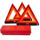 US Army Vehicle Reflector Warning Triangle Set Highway